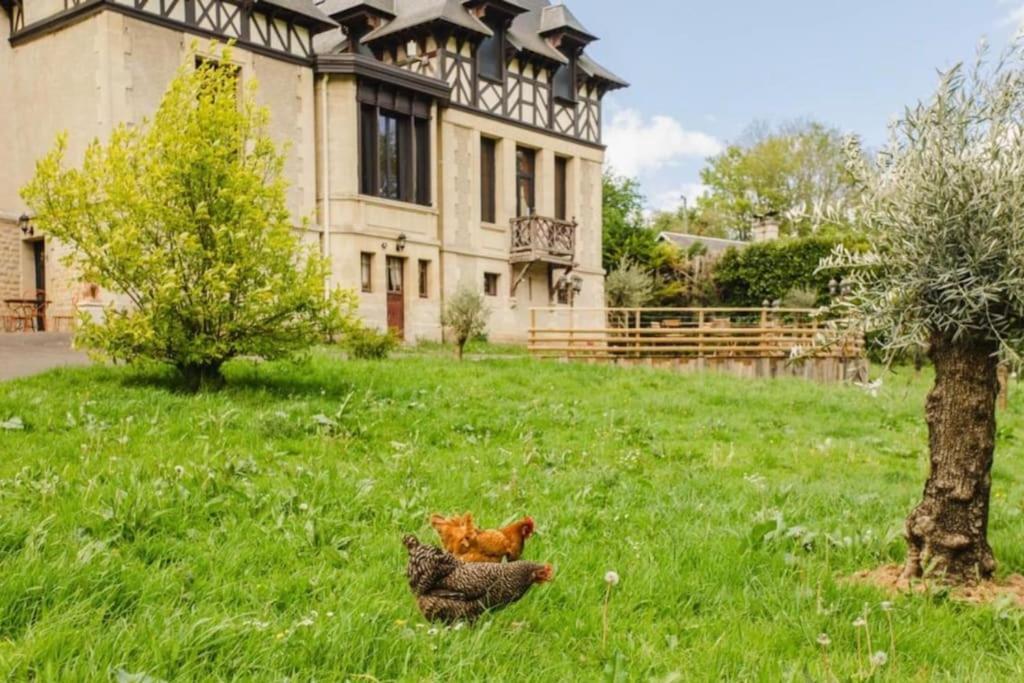 Villa Le Manoir Du Val Douvres-la-Délivrande Exterior foto